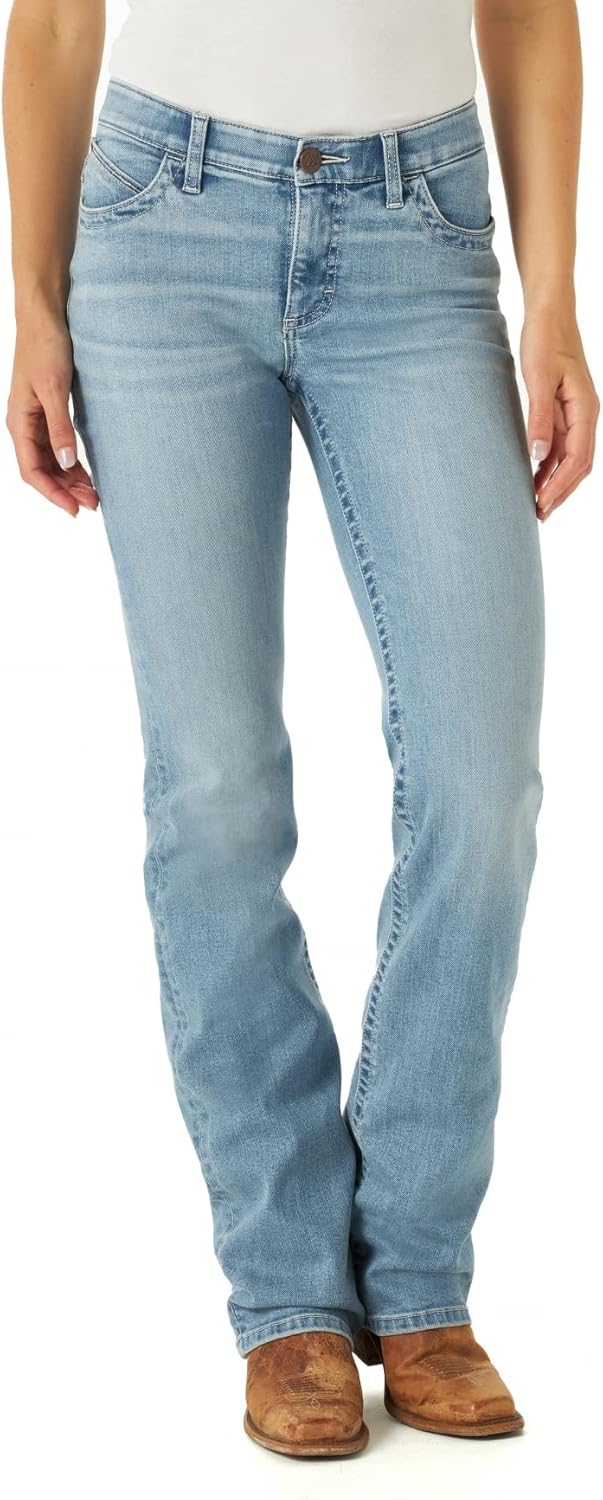 Women’s  Mid Rise Boot Cut Ultimate Riding Jeans
